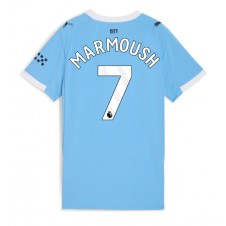 Manchester City Omar Marmoush #7 Hjemmedrakt Kvinner 2025-26 Kortermet